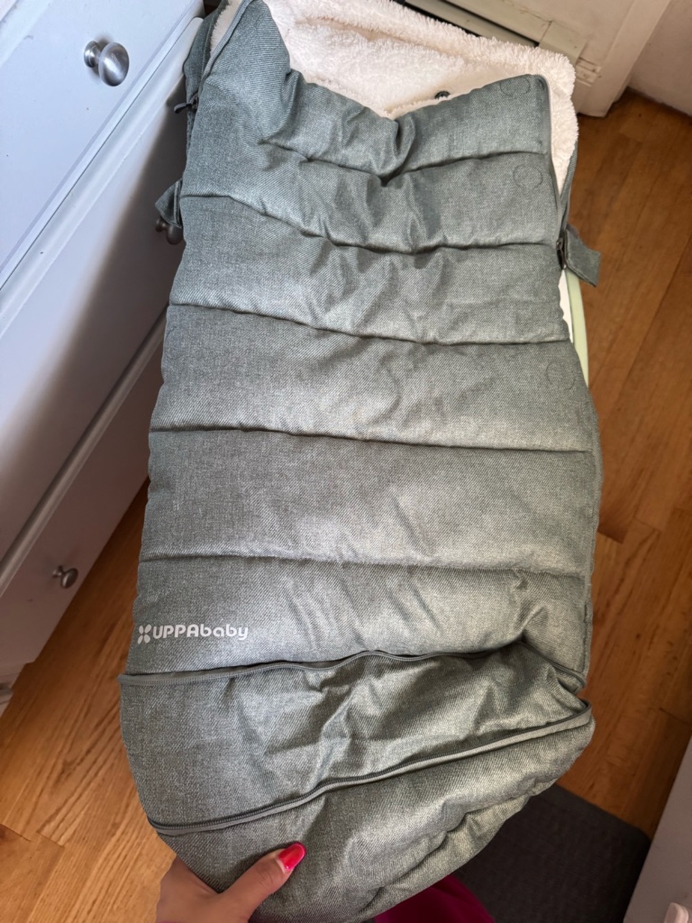 Olive CozyGanoosh Footmuff - Picture 3 of 5